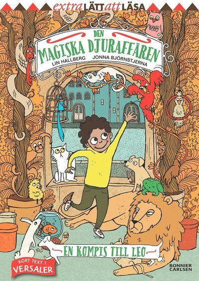 Cover for Lin Hallberg · Den magiska djuraffären: En kompis till Leo (PDF) (2016)