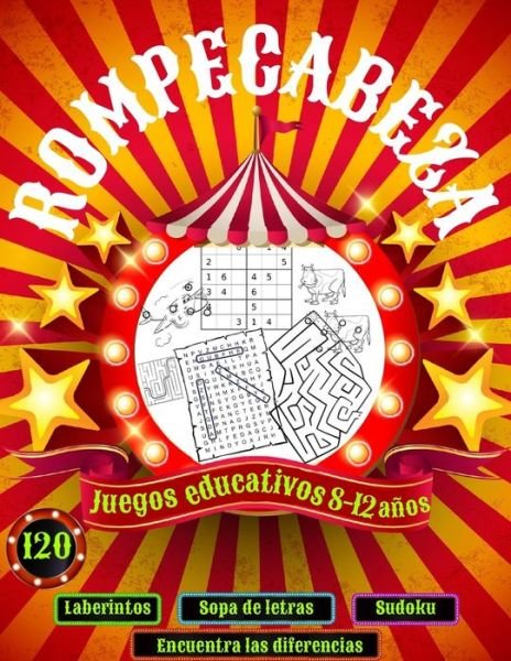 Cover for Pixa Education · 120 Rompecabezas (Paperback Bog) (2020)