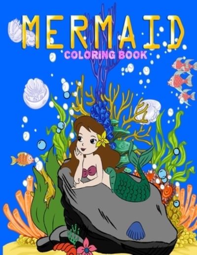 Cover for Maud Thomas · Mermaid Coloring Book (Paperback Book) (2021)