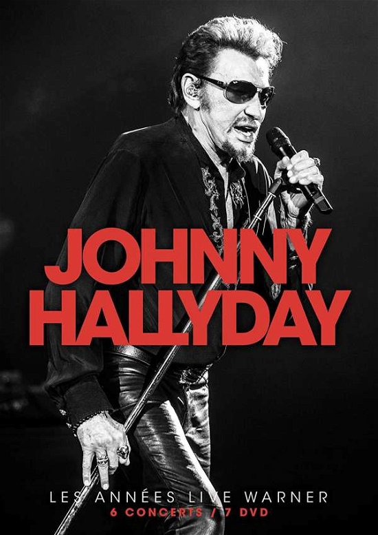 Cover for Johnny Hallyday · Les Annees Live Warner (DVD) (2018)