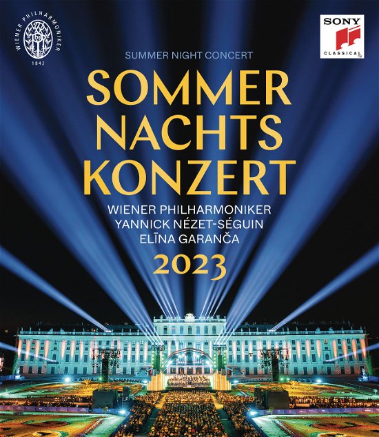 Cover for Yannick Nezet-seguin &amp; Wiener Phil-harmoniker · Summer Night Concert 2023 (Blu-ray) (2023)