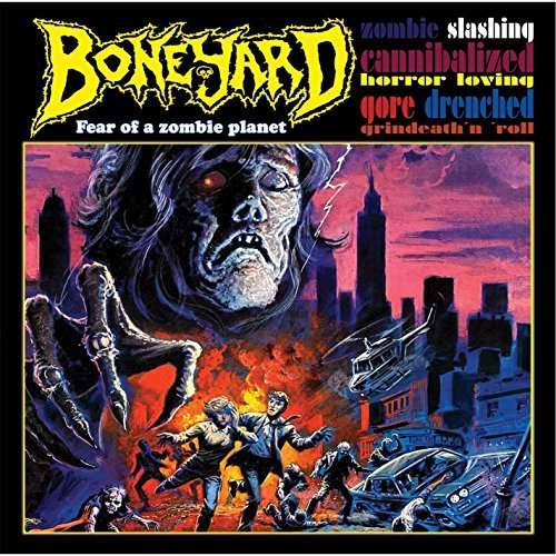 Cover for Boneyard · Fear of a Zombie Planet (CD) (2014)