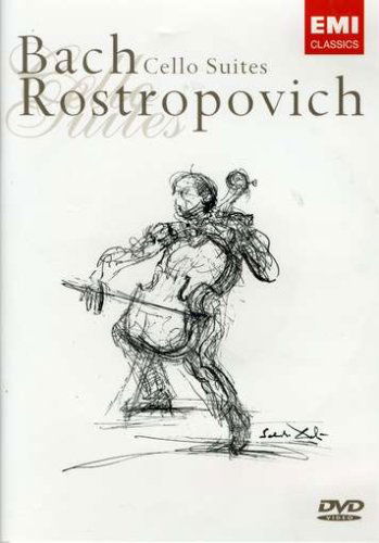 Cover for Rostropovich Mstislav · Bach: Cello Suites (DVD) (2007)