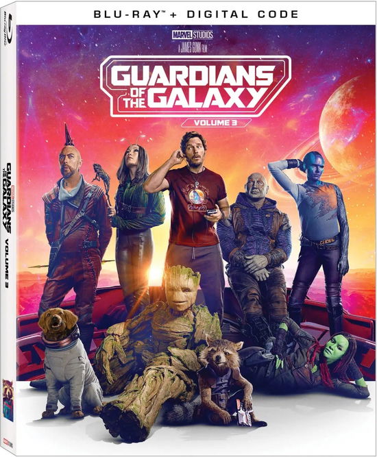 Cover for Guardians of the Galaxy 3 (Blu-ray) (2023)