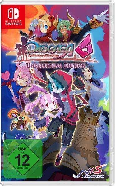 Cover for Game · Disgaea 6: Defiance Of Destiny Unrelenting Edition (switch) Englisch, Japanisch (GAME)