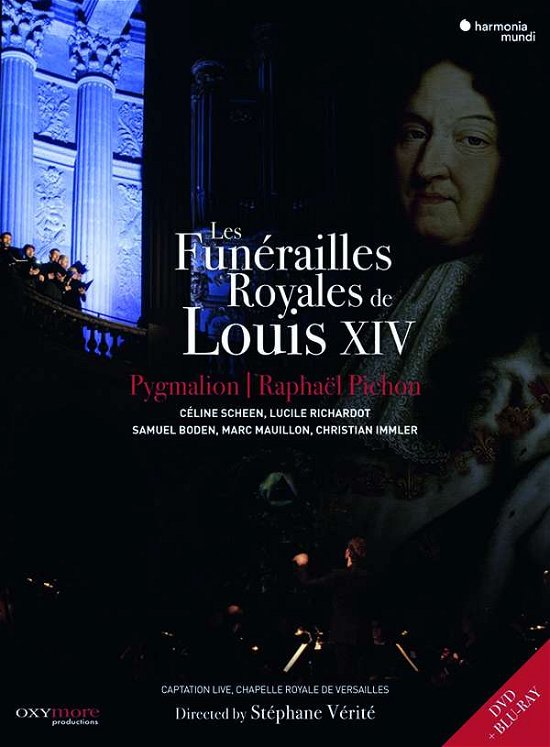 Cover for Pygmalion / Raphael Pichon · Les Funerailles Royales De Louis Xiv (Blu-ray) (2018)