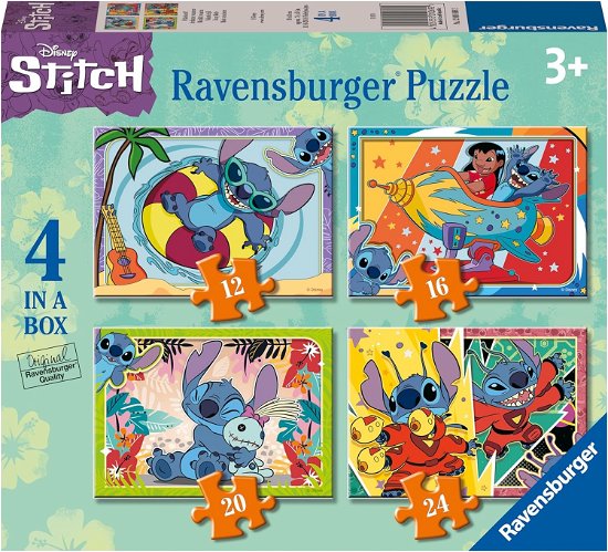 Cover for Ravensburger · Legpuzzel Disney Stitch 4in1 (Toys)