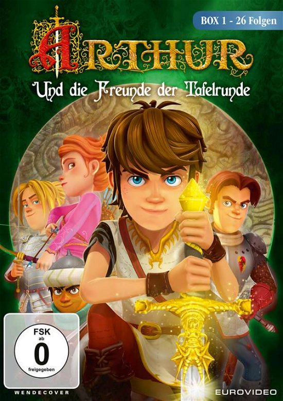 Cover for Arthur Und Die Freunde Der Tafelrun (DVD) (2019)