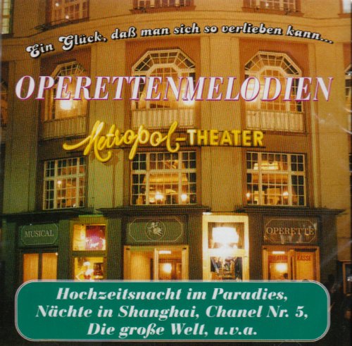 Cover for Schroeder / Grobes Orch &amp; Choir / Schroder · Operetta Melodies (CD) (1992)