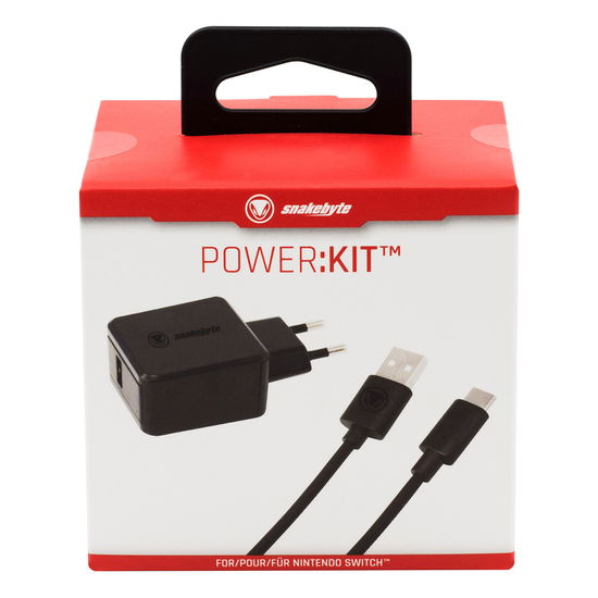 Netzteil snakebyte Power:Kit - Nintendo Switch - Merchandise -  - 4039621910692 - March 20, 2017