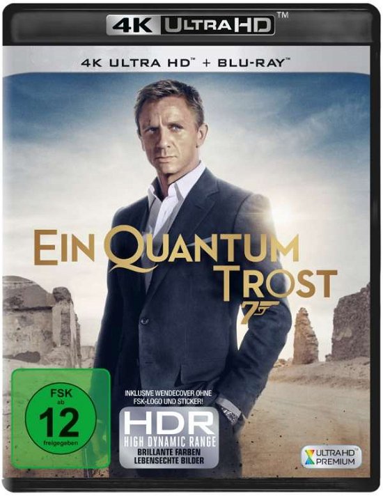 Cover for Keine Informationen · James Bond-ein Quantum Trost (4K UHD Blu-ray) (2020)