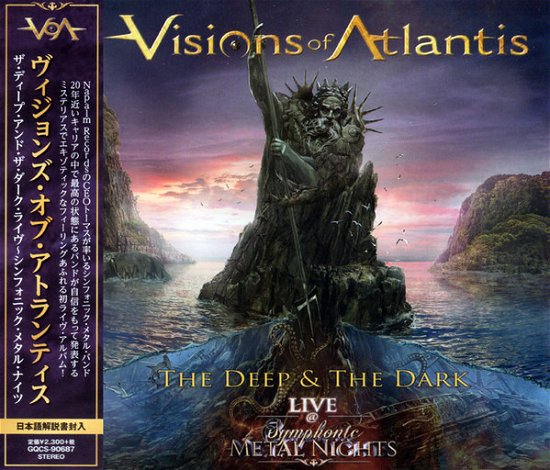 Cover for Visions of Atlantis · The Deep &amp; the Dark - Live @symphonic Metal Night (CD) [Japan Import edition] (2019)