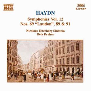 Symphonies Nos.69 'laudon - Franz Joseph Haydn - Musiikki - NAXOS - 4891030507692 - maanantai 19. syyskuuta 1994