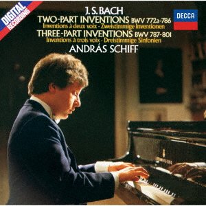 Cover for Bach / Schiff,andras · Bach: 2 &amp; 3 Part Inventions Etc (CD) [Japan Import edition] (2021)