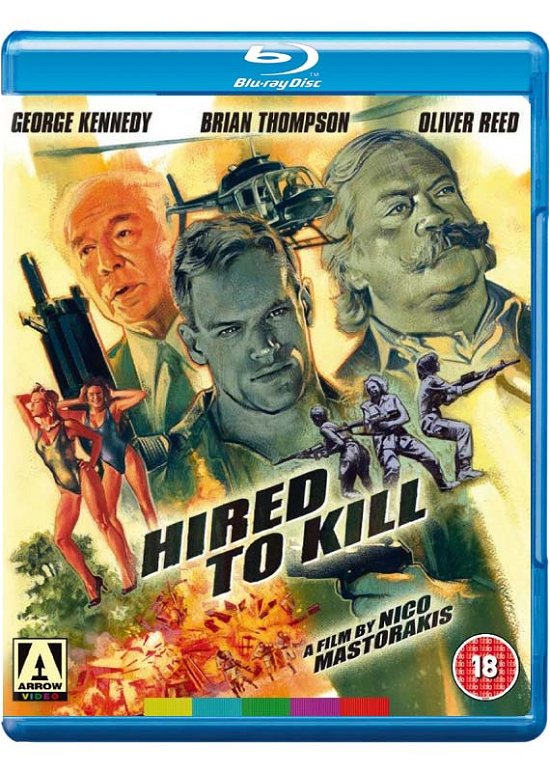 Cover for Hired to Kill · Hired To Kill Blu-Ray + (Blu-ray) (2016)