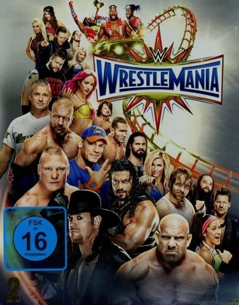 Cover for Wwe · Wwe: Wrestlemania 33 (Steelbox) (Blu-ray) (2017)