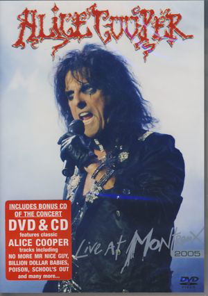 Cover for Alice Cooper · Live at Montreux 2005 +cd (DVD) (2018)