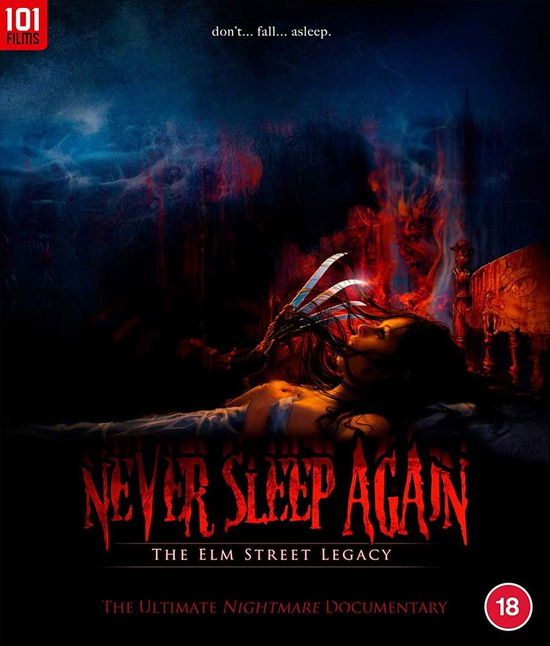 Cover for Never Sleep Again the Elm Street Legacy Bluray · Never Sleep Again: The Elm Street Legacy (Blu-ray) (2023)