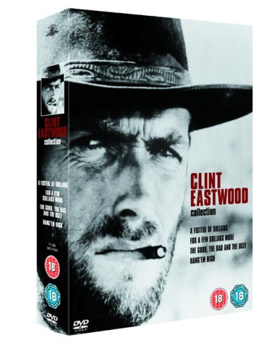 Cover for Clint Eastwood - 4 Film Collection · A Fistful Of Dollars / For A Few Dollars More / Hang Em High / The Good The Bad And The Ugly (4 (DVD) (2007)