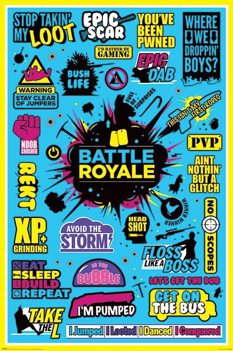 Cover for Pyramid: Battle Royale · Infographic (Poster Maxi 61X91,5 Cm) (MERCH)