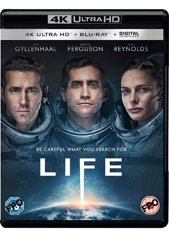 Cover for Life (2017 Horror Film) (4K UHD Blu-ray) (2017)