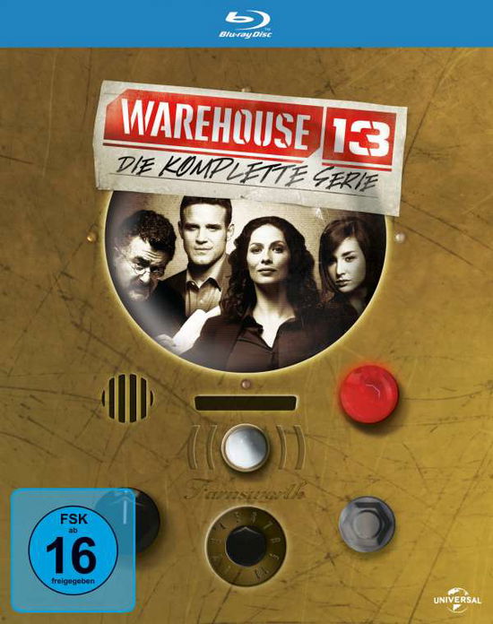 Warehouse 13-die Komplette Serie (Season 1-5) - Eddie Mcclintock,joanne Kelly,saul Rubinek - Films - UNIVERSAL PICTURES - 5053083061692 - 25 novembre 2015