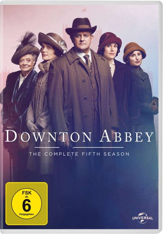 Cover for Maggie Smith,hugh Bonneville,elizabeth Mcgovern · Downton Abbey-staffel 5 (DVD) (2017)
