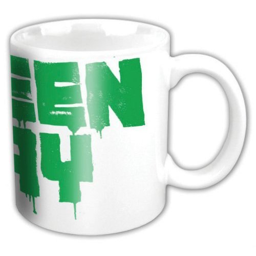 Cover for Green Day · Green Day Boxed Standard Mug: Logo (Kopp) [White edition] (2014)