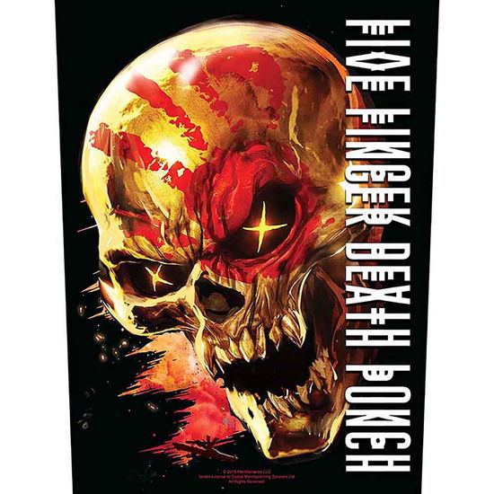 Five Finger Death Punch · Five Finger Death Punch Back Patch: And Justice for None (MERCH) [Black edition] (2019)