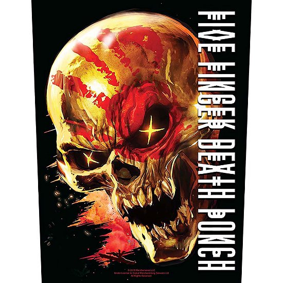 Cover for Five Finger Death Punch · Five Finger Death Punch Back Patch: And Justice for None (MERCH) [Black edition] (2019)