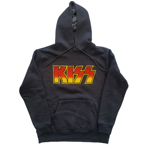 KISS Unisex Pullover Hoodie: Classic Logo - Kiss - Merchandise -  - 5056368668692 - 