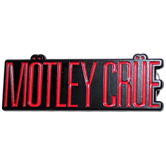 Cover for Mötley Crüe · Motley Crue  Pin Badge: Logo (Badge)