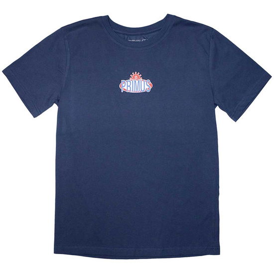 Cover for Primus · Primus Unisex T-Shirt: Mini Zingers Logo (Denim Blue) (T-shirt) [size S] (2024)