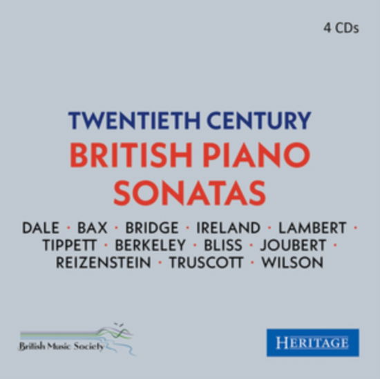 Cover for 20th Century British Piano Sonatas / Various (CD) (2022)