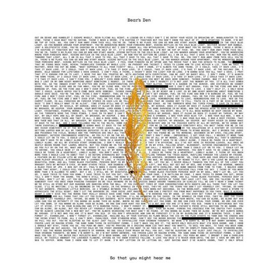 Bear's Den · So That You Might Hear Me (LP) (2019)