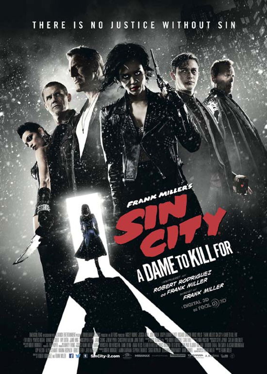 Cover for Sin City - A Dame To Kill For (DVD) (2014)