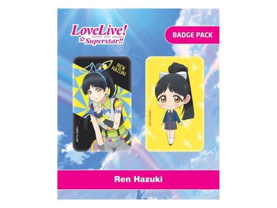 Love Live! Ansteck-Buttons Doppelpack Ren Hazuki (Toys) (2024)