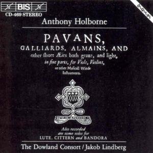 Cover for Lindberg  Jakobdowland Consort · Holborne  Anthony  Pavans (CD) (1994)