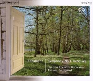 Schumann Symph No1Overtures - Swedish Codausgaard - Musik - BIS - 7318599915692 - 28. januar 2008
