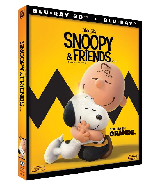 Cover for Snoopy And Friends · Il Film Dei Peanuts (3D) (Blu-Ray 3D+Blu-Ray) (Blu-ray)