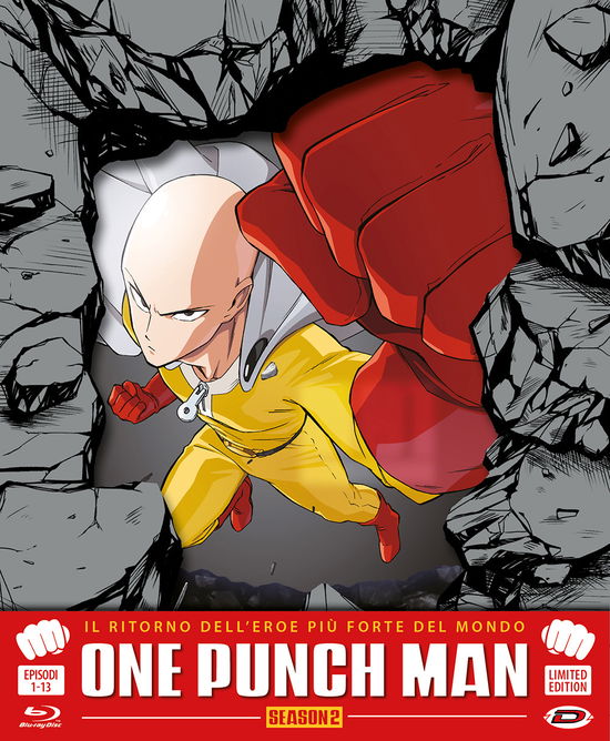 Cover for One Punch Man · Season 02 Limited Edition (Eps 01-12) (Blu-Ray) (2021)