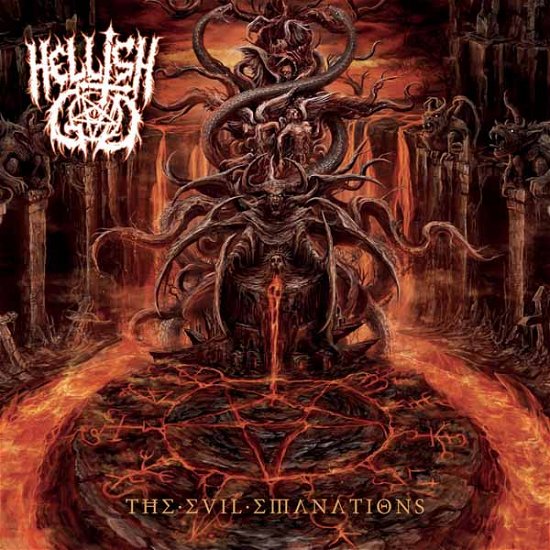 Cover for Hellish God · The Evil Emanations (CD) (2024)