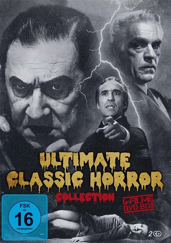 Cover for Christopher Lee · Ultimate Horror Classic Collection-2 Dvds (DVD) (2021)