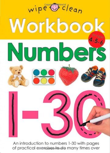 Cover for Roger Priddy · Wipe Clean Workbook Numbers 1-20 - Wipe Clean Learning Books (Spiral Book) [Spi Wkb edition] (2010)
