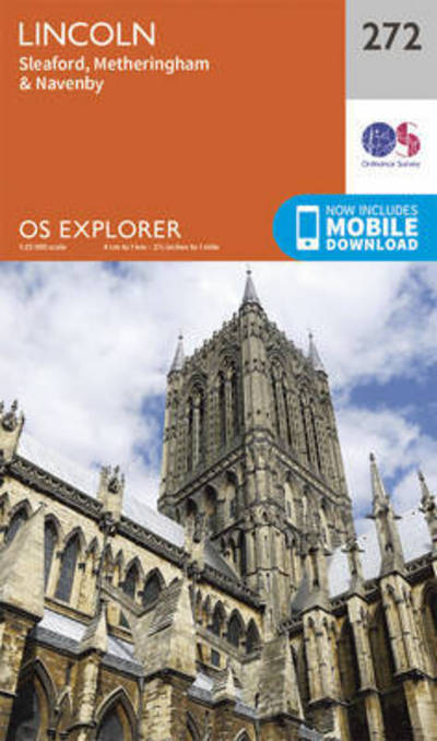 Cover for Ordnance Survey · Lincoln - OS Explorer Map (Map) [September 2015 edition] (2015)