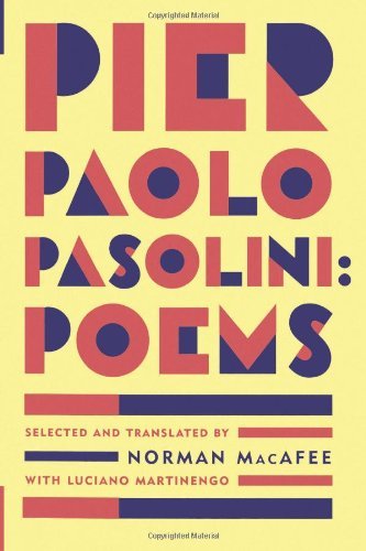 Cover for Pier Paolo Pasolini · Poems (Paperback Book) [1st Ed (Assuch) edition] (1996)