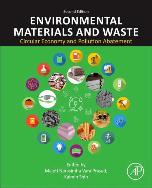 Cover for Environmental Materials and Waste: Circular Economy and Pollution Abatement (Paperback Book) (2024)