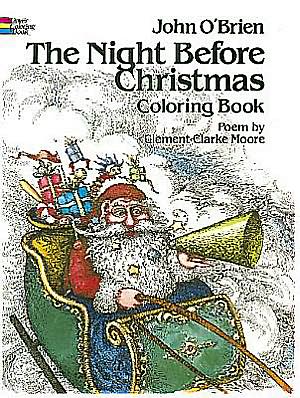 Cover for Clement C. Moore · The Night Before Christmas - Dover Holiday Coloring Book (MERCH) (2003)