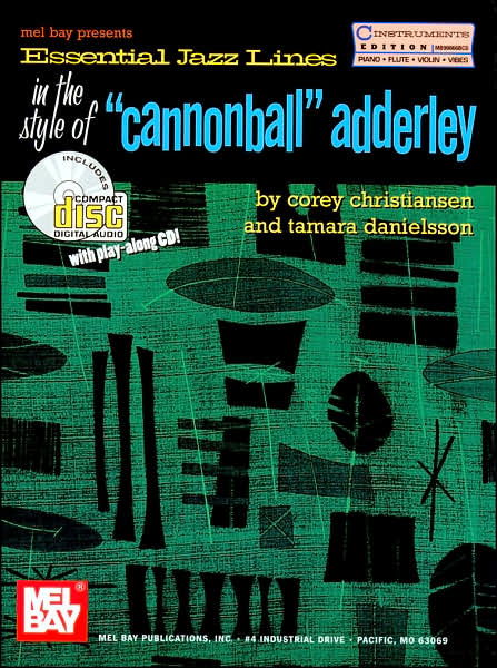 Cover for Corey Christiansen · Essential Jazz Lines in the Style of Cannonball Adderly, C Instr (Taschenbuch) (2002)