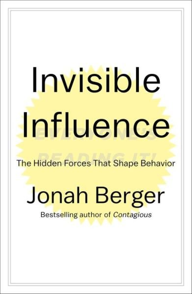 Cover for Jonah Berger · Invisible Influence (Innbunden bok) (2016)